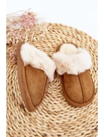 Dětské pantofle s kožešinou Camel Befana