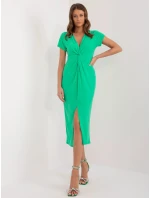 Dámské šaty DHJ SK 17302K.93 Zelená - FPrice