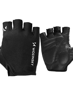 Cyklistické rukavice Wozinsky WRR-01L velikost L - černé