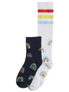 Duhové ponožky HN5735 - ADIDAS