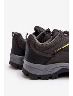 Mužské sportovní trekové boty šedé Ibarina