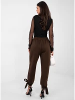 Kalhoty IT SP 9987.16 tmavě hnědé