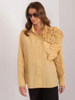 Košile LK KS 509612.28 tmavě žlutá