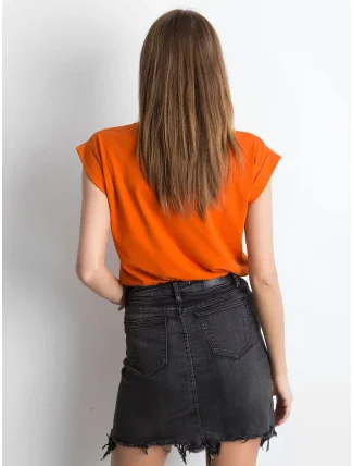 Tričko RV TS 4833.93P tmavě oranžové