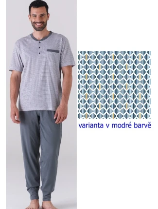 Pánské pyžamo KARELPIU KC6184 Pánské pyžamo KARELPIU KC6184