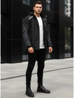 Pánská lyžařská bunda černá FashionStreet TX5127