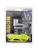 ZÁMEK BRZDOVÉHO KOTOUČE S LANKEM PŘIPOMÍNAJÍCÍM DUNLOP SILVER ZÁMEK BRZDOVÉHO KOTOUČE S LANKEM PŘIPOMÍNAJÍCÍM DUNLOP SILVER