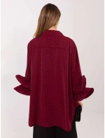 Košile IT KS 8381 1.64 bordó Košile IT KS 8381 1.64 bordó