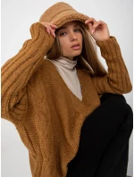 Dámský svetr TW SW BI M903 velbloudí Dámský svetr TW SW BI M903 velbloudí