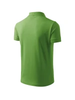 Pique Polo polokošile pánská trávově zelená