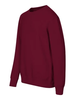 Crew mikina dětská garnet