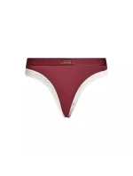 Dámské kalhotky BIKINI UW0UW04813 VLP vínové - Tommy Hilfiger Dámské kalhotky BIKINI UW0UW04813 VLP vínové - Tommy Hilfiger