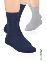 Pánské polofroté ponožky se vzorem 003 Pánské polofroté ponožky se vzorem 003