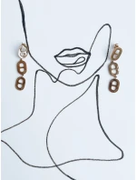 Zlaté náušnice NORONHA FashionStreet JY0006