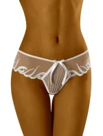 Dámská tanga Makumba white - WOLBAR Dámská tanga Makumba white - WOLBAR
