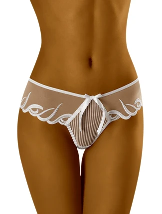 Dámská tanga Makumba white - WOLBAR Dámská tanga Makumba white - WOLBAR