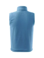 Next fleece vesta unisex azurově modrá