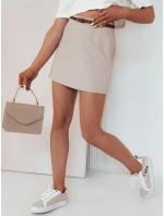 DANIZ béžová mini sukně FashionStreet CY0443