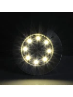 SOLÁRNÍ LAMPA 8 LED SMD PRO PROLOMENÍ KPL.12PCS