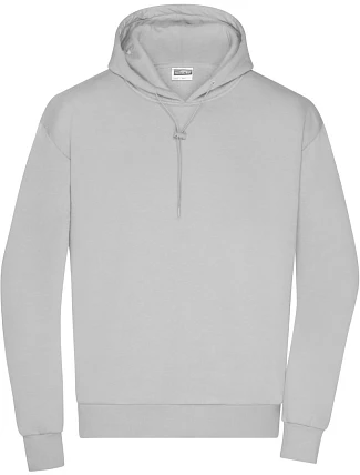 Daiber 8034 Pánská mikina s kapucí "Lounge" 02.8034 soft grey