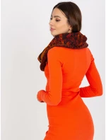 Dámská tunelová šála AT KM S 6162 kaštanová Dámská tunelová šála AT KM S 6162 kaštanová