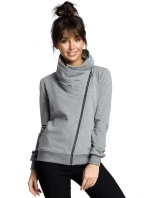 B071 Mikina na zip - ecru barva B071 Mikina na zip - ecru barva