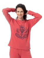 Klíč LHS 254 B23 S-XL dámské pyžamo Klíč LHS 254 B23 S-XL dámské pyžamo