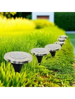 SOLÁRNÍ LAMPA 8 LED SMD PRO PROLOMENÍ KPL.12PCS