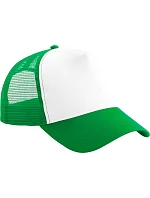 Beechfield B 640 5 panelová Trucker kšiltovka 53.0640 pure green/white