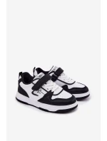 Lehké Dětské Tenisky Big Star RR374052 Bílá-Černá