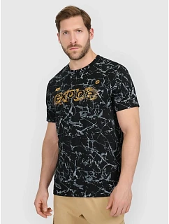 Pánské tričko s potiskem 4F 4FRAW25TTSHM3379-20A pánské