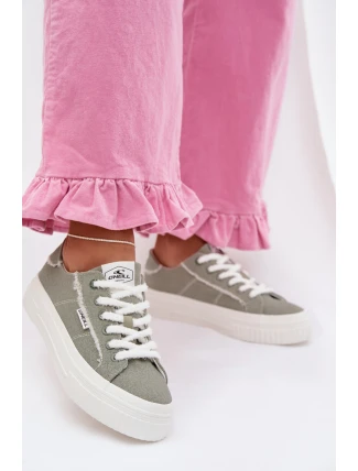 Dámské tenisky na platformě O`NEILL SPINNA C WOMEN LOW 90261009.05Z Zelené