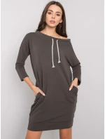 Šaty RV SK 4597 1.97 khaki Šaty RV SK 4597 1.97 khaki