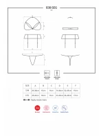 Souprava 838-SEG red - Obsessive