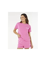 Dámské tričko RIP CURL Surf Puff Party Pack Relaxed, růžové Dámské tričko RIP CURL Surf Puff Party Pack Relaxed, růžové
