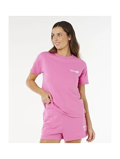 Dámské tričko RIP CURL Surf Puff Party Pack Relaxed, růžové