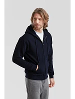 Fruit of the Loom Premium Hooded Sweat Jacket Mikina s kapucí 16.2034 deep navy