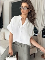 Dámská halenka NAMAYAS bílá FashionStreet RY2604