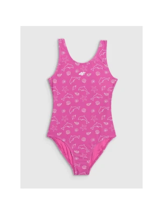 Dívčí jednodílné plavky 4F 4FJRSS25USWSF109-90A