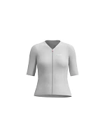 Cyklistické tričko POC W's Raceday S/S Jersey, bílé