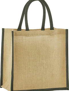Westford Mill W 477 Jutová nákupní taška Mini 50.0477 natural/olive green