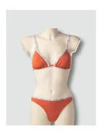 Vrchní díl plavek KW0KW01604 - GOU Skořicová - Calvin Klein Vrchní díl plavek KW0KW01604 - GOU Skořicová - Calvin Klein