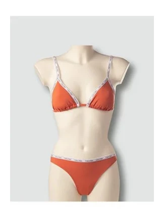 Vrchní díl plavek KW0KW01604 - GOU Skořicová - Calvin Klein Vrchní díl plavek KW0KW01604 - GOU Skořicová - Calvin Klein