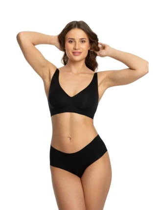 Dámský sportovní top Jelly bra basic black - JULIMEX