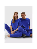 Dámské tričko 4FAW23TTSHU0885- modrá - 4F