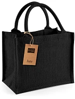 Westford Mill W 412 Jutová nákupní taška Mini 50.0412 black/black Westford Mill W 412 Jutová nákupní taška Mini 50.0412 black/black