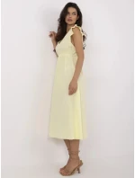 Šaty MI SK 122126.77 světle žluté
