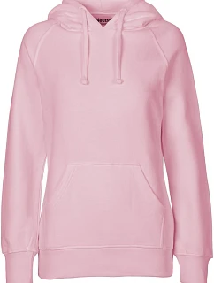 Neutral O 83101 Dámská mikina s kapucí z bio bavlny 77.8311 light pink