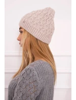 Fleecová čepice Roma K224 light beige Fleecová čepice Roma K224 light beige