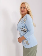 Halenka RV BZ 9073.86 světle modrá